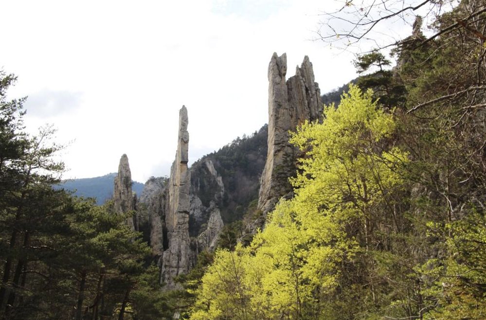 Descente des crêtes entre Jocou et Mont Barral