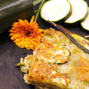 Gratin ravioles courgettes