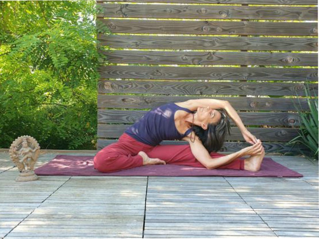 Avec Christine SCHUTZ STAGE NATHA-YOGA