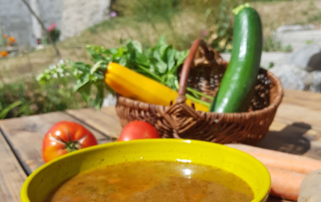 Une cuisine bio