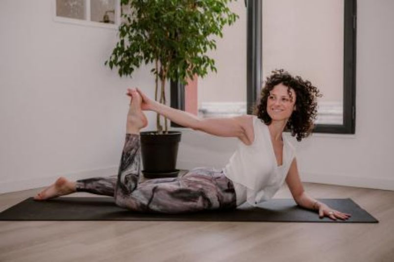 Caroline de la VIE WEEK-END YOGA