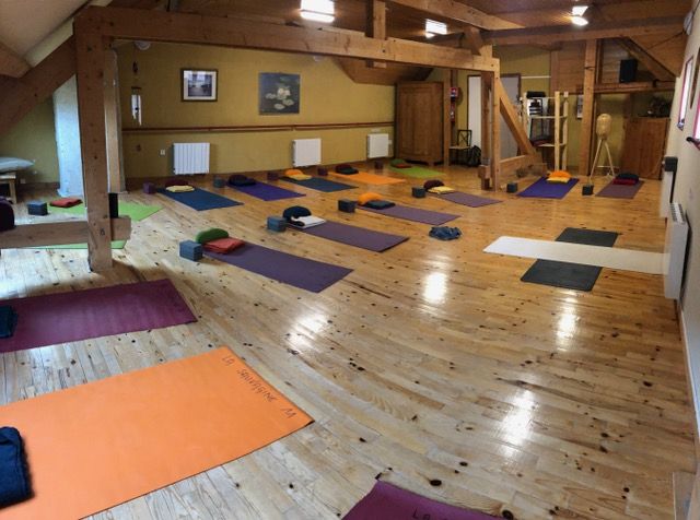 Notre salle de yoga au cœur du Vercors